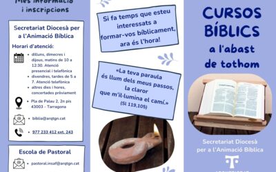 Cursos Bíblics a l’abast de tothom