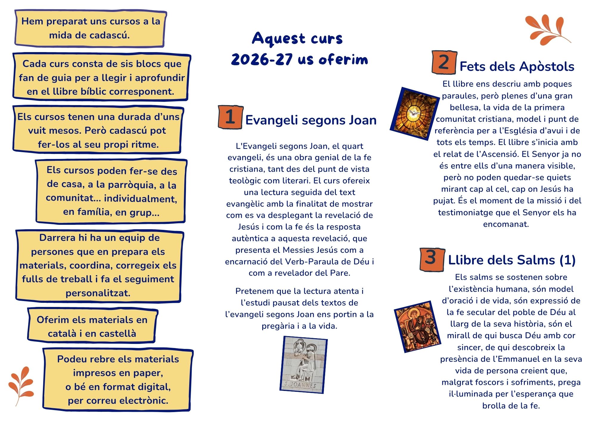 Tríptic Cursos Bíblics (2)
